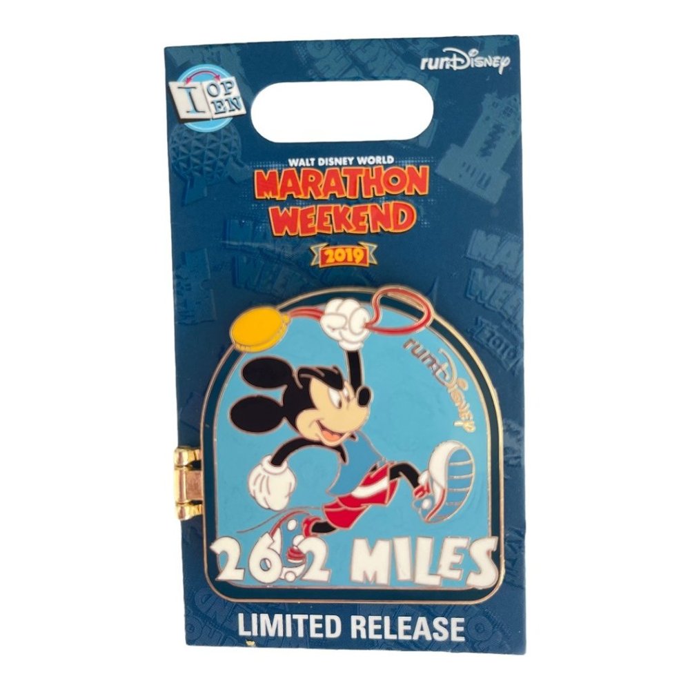 Walt Disney World 2019 Marathon Mickey Mouse 26.2 Miles I Did It Limited Pin